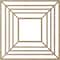 Ekena Millwork Raven Wood Fretwork Pierced Ceiling Medallion, Birch, 18"OD x 6 5/8"ID x 1/4"T CMWP18X18X0250RABI - alternate 5